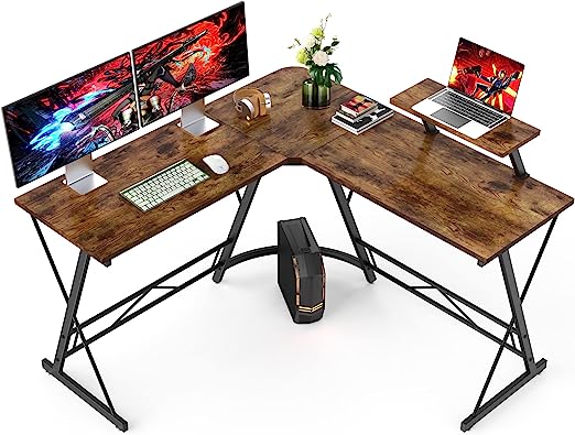 L Shaped Gaming Desk Corner Computer Desk, Home Office Desks