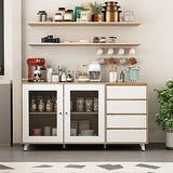 Large Kitchen Hutch Storage Cabinet