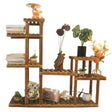 Space-Saving Wooden Plant Rack – Sturdy & Stylish Design