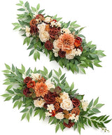 Artificial Wedding Arch Floral Arrangements 2pcs for Ceremony