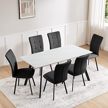 Modern Dining Table Set for 4