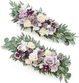 Artificial Wedding Arch Floral Arrangements 2pcs for Ceremony