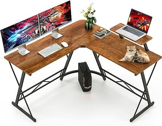 L Shaped Gaming Desk Corner Computer Desk, Home Office Desks