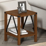 Farmhouse End Side Table