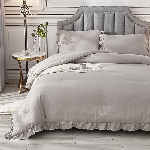 Taupe Full Size Comforter Set