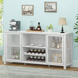 Liquor Bar Cabinet, Industrial Wine Bar Cabinet