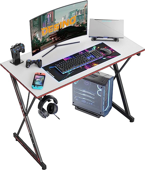 Gaming Desk 32 Inch PC Computer Desk, Home Office Table