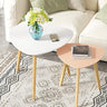 Bamboo Nesting Triangle End Table