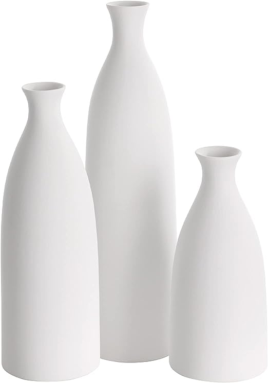 Colorful Ceramic Vase Set of 3