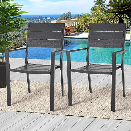 Patio Chairs Set of 2