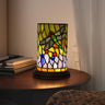 Small Tiffany Lamp for Bedrooms Ambient Table Nightstand Light Desk