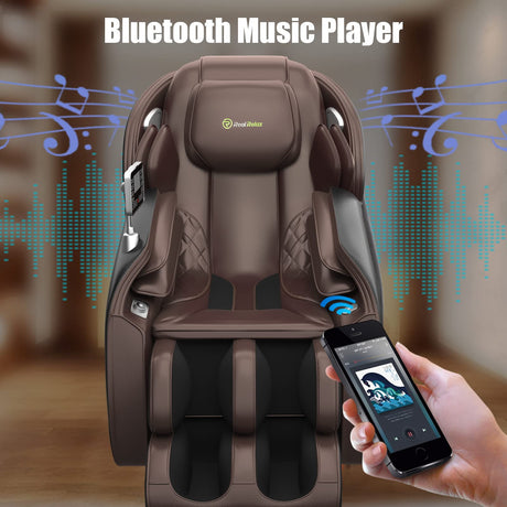 Zero Gravity Massage Chair with Back Heating & 6 Modes