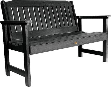 D-BENW2-WHE Lehigh Garden Bench, 4 Feet, White