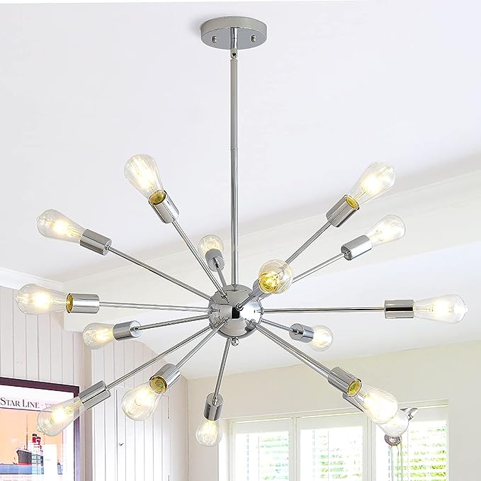 Sputnik Chandeliers, Adjustable 15