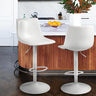 Adjustable Swivel Bar Stools Set of 2,Counter Heigh Bar Stools with Back